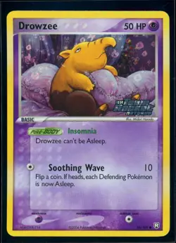 Pokemon EX TEAM ROCKET RETURNS - #54/109 Drowzee - Reverse Holo - ENG - NM - Image 1