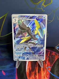 Pokemon TCG Mega Evolutions Inteleon Illustration Rare IR #142/132 - Image 1