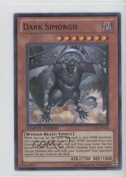 Dark Simorgh YuGiOh Series 8 Collectors Tins Limited Edition Promo #CT08-EN006 - Image 1
