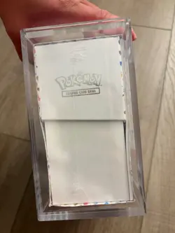 Pokemon Center TCG Scarlet & Violet 151 Elite Trainer Box tear on bottom - Image 5