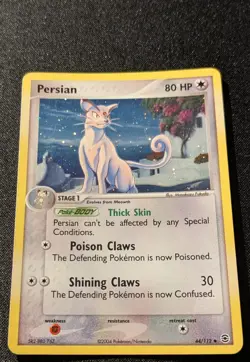 Pokemon EX FIRERED&LEAFGREEN - #44/112 Persian - Reverse Holo - ENG - Near Mint - Image 4