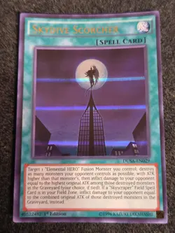 1x (NM) Skydive Scorcher - DUSA-EN029 - Ultra Rare - 1st Edition YuGiOh - Image 1