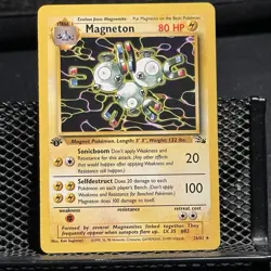 1999 Pokemon Fossil 1st Edition Non-Holo Rare Magenton NM 🔥👀 - Image 1