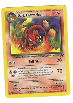 Pokemon TCG: Dark Charmeleon - 32/82 - WOTC Team Rocket (Unlimited) - LP - Image 1