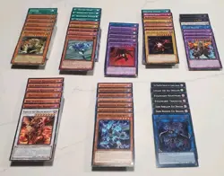 Yugioh Five Deck Lot - Image 1