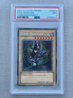 Yu-Gi-Oh! Forbidden Legacy Dark Magician FL1-EN002 PSA 9 - Image 1