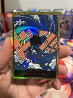 One Piece The Best Vol. 2 Prb02 Jinbe Gold Don Japanese NM - Image 1