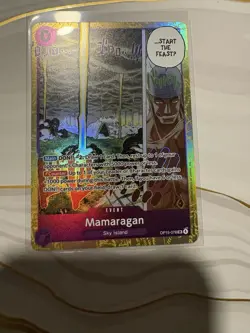 One Piece Mamaragan OP15-078 SR FOIL N/M - Image 1