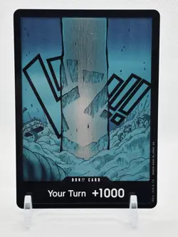 DON!! Card Knock Up Stream from the Skypiea OP-15 One Piece TCG NM - Image 1