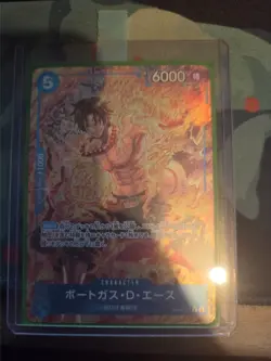 One Piece TCG Portgas D. Ace P-028 &ACE OP08-052 Full Art Japanese - Image 2