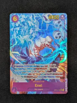 One Piece TCG OP15-118 Enel SEC Alt Art English Near Mint - Image 1