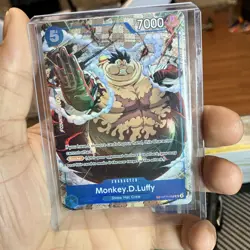 One Piece Treasure Rare!!!Monkey.D.Luffy Character 7000 Power OP11-058 Holo - Image 1
