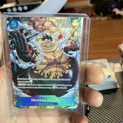 One Piece Treasure Rare!!!Monkey.D.Luffy Character 7000 Power OP11-058 Holo - Image 3