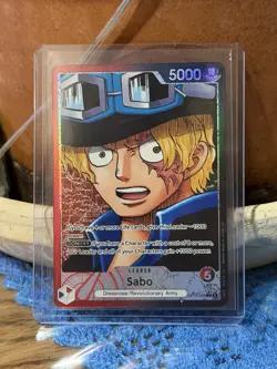 One Piece CCG Sabo Alternate Art OP13-004 Carrying On His Will - Image 1