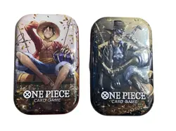 One Piece Card Game Tin Pack Volume 2 OP-13 Set of 2 Brand New Sealed RTS! - Image 1