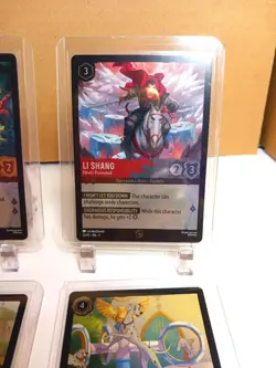 Disney Lorcana Archazia Island FOIL Promo Card Set of 4 Kronk Perdita Snow White - Image 4