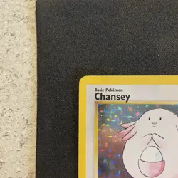 Chansey 3/102 Pokemon Card TCG Base Set Unlimited Holo Rare - Image 5