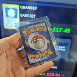Pokemon TCG Chansey Base Set 3/102 Holo Rare MP - Image 2