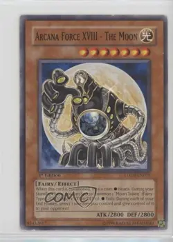 Arcana Force XVIII - The Moon 1st Ed. YuGiOh Light of Destruction #LODT-EN015 - Image 1