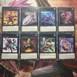Yugioh! XYZ Rang 5 Lot - 8 Karten - Perfekt zum Deck Bauen - 1. Auflage Deutsch - Image 1