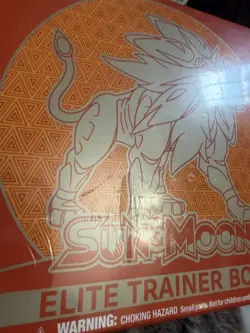 Pokemon TCG Sun and Moon Elite Trainer Box ETB Solgaleo New **Small Tear - Image 1