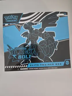 Factory Sealed Pokemon TCG Black Bolt Elite Trainer Box ETB NEW SEALED - Image 1