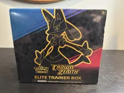 ✨Crown Zenith Elite Trainer Box ETB Pokemon TCG✨ 820650871474 - Image 1