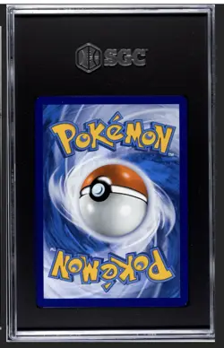 2024 POKEMON BLACK STAR PROMOS PALDEAN FATES TIN #074 CHARIZARD EX SGC 9.5 - Image 2