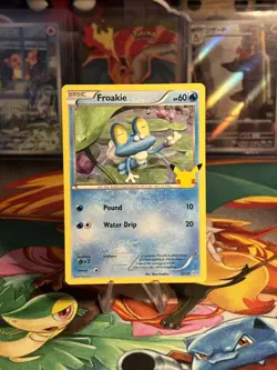Froakie 22/25 Non Holo - 2021 Pokemon 25th Anniversary McDonalds Promo LP - Image 1
