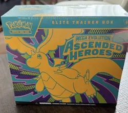 Pokemon TCG Mega Evolution: Ascended Heroes ETB - Factory Sealed -Ready to Ship - Image 1