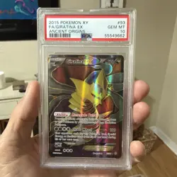 Pokemon Giratina EX XY Ancient Origins Full Art #93 PSA 10 Gem Mint - Image 1