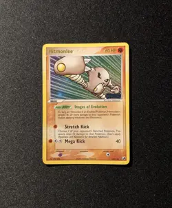 Pokemon EX UNSEEN FORCES - #25/115 Hitmonlee - Reverse Holo - ENG - Near Mint - Image 3