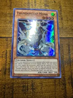 Thunderclap Monk SAST-EN026 1st Edition Super Rare LP + BONUS - Image 1