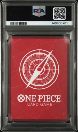 2025 ONE PIECE PROMOS DODGERS X ONE PIECE NIGHT #010 MONKEY D. LUFFY PSA 10 - Image 2