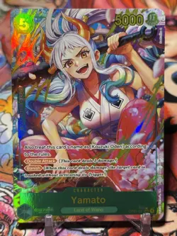 YAMATO - One Piece OP01-121 - AA Alt Art SEC Secret Rare - PRB01 Premium Booster - Image 1
