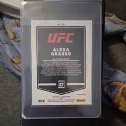 Alexa Grasso 2022 Panini Donruss Optic UFC #91 Photon Prizm - Image 2