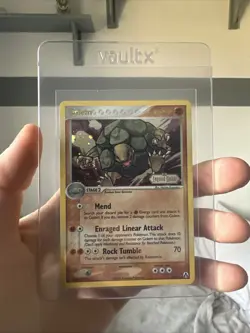 Pokemon TCG Golem Holo Legend Maker Stamped 6/92 NM/LP - Image 1