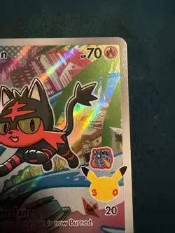 Litten MEP 044 - NM First Partner Illustration Rare Promo 30th Anniversary - Image 3