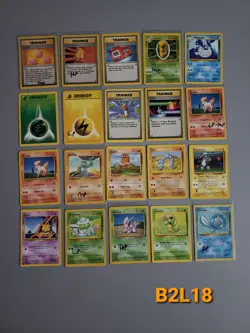 Pokemon TCG Vintage WOTC Base Card Lot B2L18 - Image 1