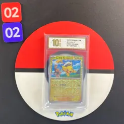 Captain Pikachu R CBB1C-07 04/09 Pokemon Card Chinese Grade10 - Image 1