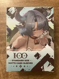 GamerSupps VCard Awakened Worlds V2 Card Sleeves MILKY, 100 Matte Card Sleeve - Image 1