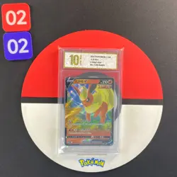 Pokemon Chinese TCG CARD Sword & Shield Flareon V CS4ac 020/132 RR Grade10 - Image 1