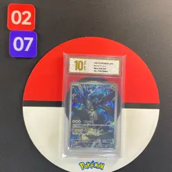 N's Zekrom AR 210/193 MEGA Dream ex M2a 2025 Pokemon Card Japanese Grade10 - Image 1