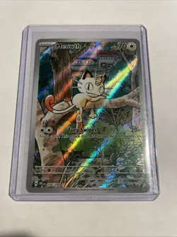 Meowth 106/094 Phantasmal Flames English Pokemon Card TCG - Image 1