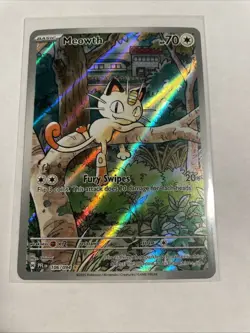 Meowth 106/094 Phantasmal Flames English Pokemon Card TCG - Image 2
