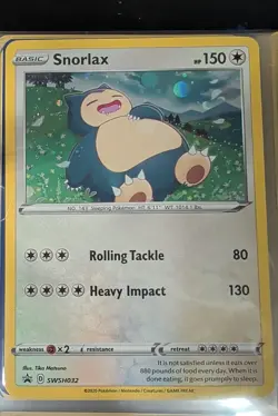 Snorlax SWSH032 SWSH: Sword & Shield Promo Cards Holo - Image 1