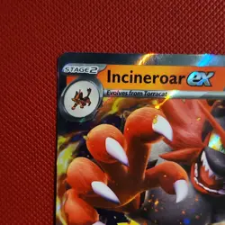 Pokemon TCG TEF Incineroar EX 034/162 Torterra EX 012/162 Holo Card Lot - Image 3