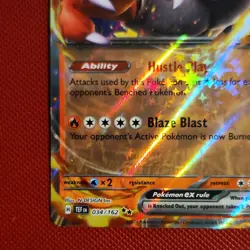 Pokemon TCG TEF Incineroar EX 034/162 Torterra EX 012/162 Holo Card Lot - Image 4
