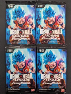 1x Dragon Ball Super Card Game Fusion World Booster Pack (Awakened Pulse FB01) - Image 1
