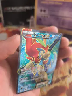 Pokemon Karte Card Holo Keldeo Ex Cold Flare Fullart 1. Edition japanese LP - Image 3